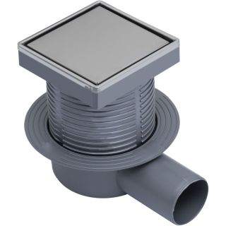 Душевой трап Logan L006-150 с решеткой Нержавеющая сталь под плитку